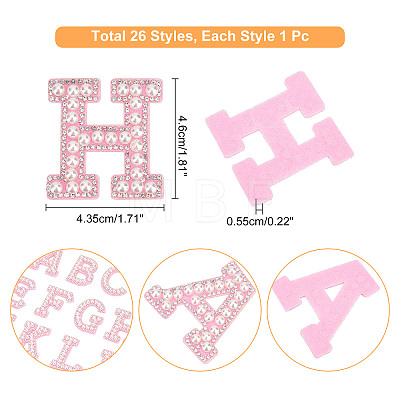 Cloth Iron on/Sew on Patches DIY-WH0321-80-1