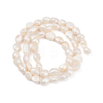 Natural Cultured Freshwater Pearl Beads Strands PEAR-P064-20H-01A-1