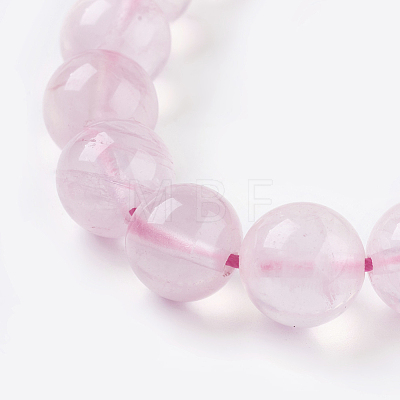 Natural Rose Quartz Beads Strands X-G-C076-12mm-3-1
