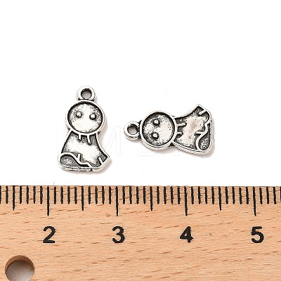 Tibetan Style Alloy Charms FIND-C043-001AS-1