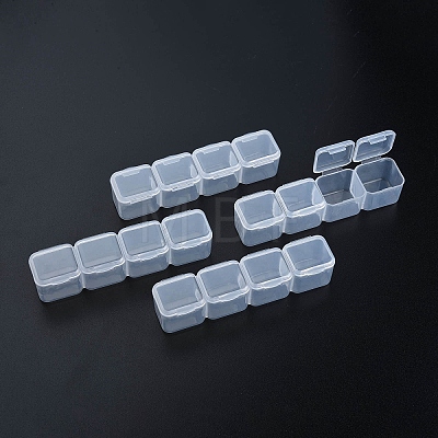 Rectangle Polypropylene(PP) Bead Storage Containers CON-N012-09A-1
