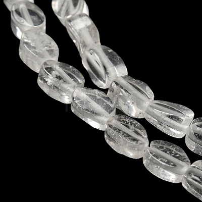 Natural Quartz Crystal Beads Strands G-M420-H17-03-1