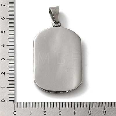 316L Surgical Stainless Steel Big Pendants STAS-H194-02AS-03-1