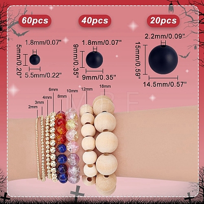   3 Style Silicone Beads SIL-PH0001-07-1