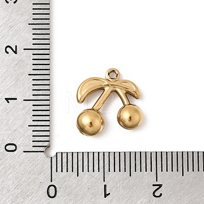 304 Stainless Steel Pendants STAS-G389-02G-02-1