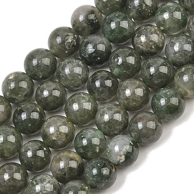 Natural Green Rutilated Quartz Beads Strands GG-CBAC4F6-B01-8mm-C-1