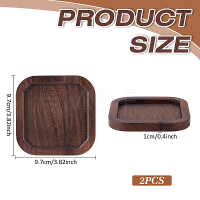 Wood Display Trays for Earrings Rings Bracelets ODIS-WH0043-285-1