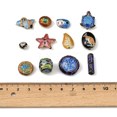 Handmade Cloisonne Beads CLB-Z001-12G-1