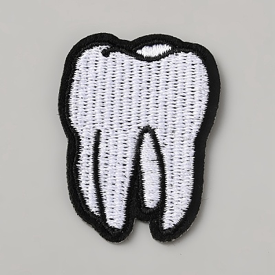 Non-woven Fabrics Clothing Iron On Patches DIY-WH0750-313-1