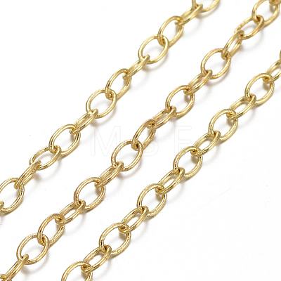 Brass Cable Chains CHC024Y-G-1