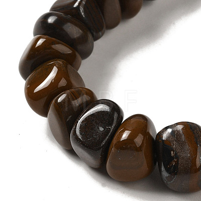 Natural Tiger Iron Beads Strands G-B078-D06-03-1