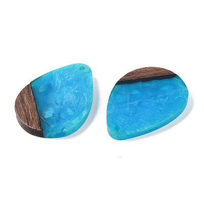 Resin & Wood Pendants WOOD-F015-07C-1