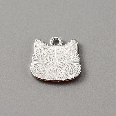 Alloy Enamel Pendants ENAM-CJC0006-52F-1