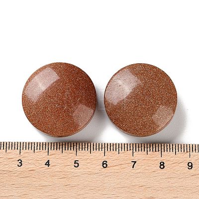 Synthetic Goldstone Beads G-G104-02B-1