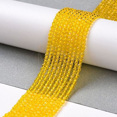 Transparent Glass Beads Strands LS-GLAA-H021-04-06-1