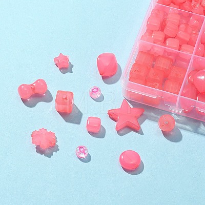 Mixed Shapes Imitation Jelly Acrylic Beads MACR-FS0001-29-1