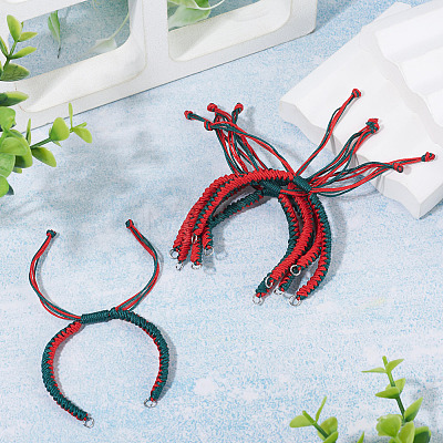 Nylon Thread Bracelets Making AJEW-TAC00104-1