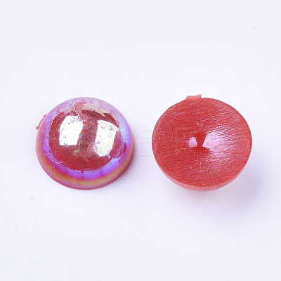 ABS Imitation Pearl Cabochons OACR-Q176-10mm-M-1