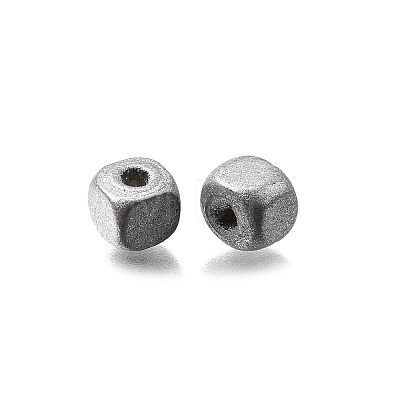 Spray Painted Wooden Beads WOOD-P021-01A-M-1