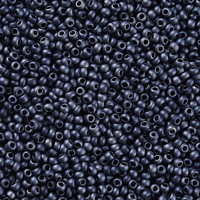 12/0 Grade A Round Glass Seed Beads X-SEED-Q008-M607-1