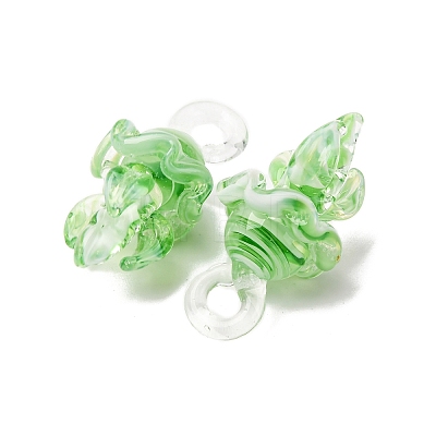 Handmade Lampwork Pendants LAMP-K039-31A-1