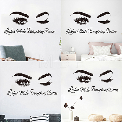 PVC Wall Stickers DIY-WH0228-018-1