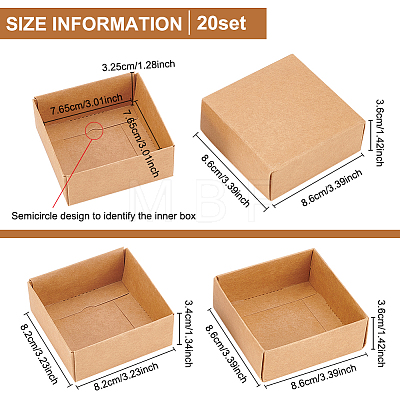 Cardboard Jewelry Boxes CBOX-WH0003-28A-1