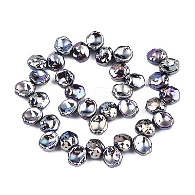 ABS Plastic Imitation Pearl Beads Strands KY-N015-12-A01-1