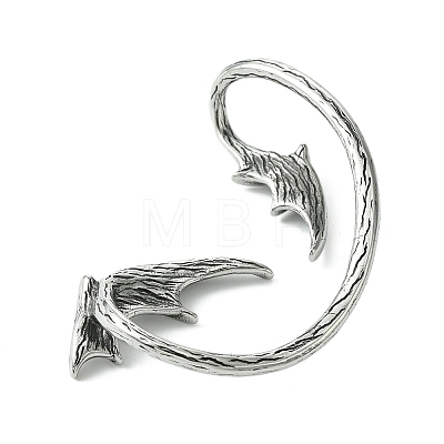 316 Surgical Stainless Steel Cuff Earrings EJEW-E300-04AS-03-1