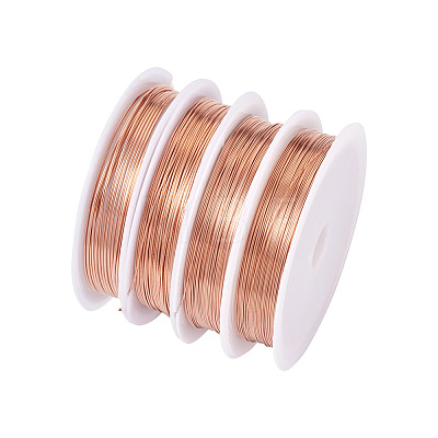 Yilisi Round Copper Jewelry Wire CWIR-YS0001-02-1