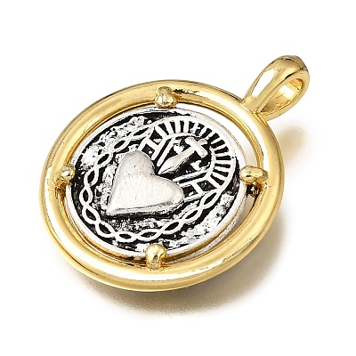 Religion Brass Pendants KK-CBA7EC9-01B-1
