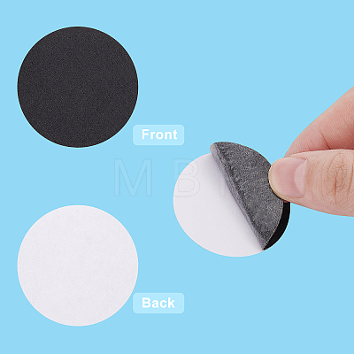 Self-adhesive Felt Fabric Circles DIY-FG0001-30D-1