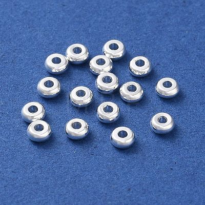 Rack Plating Brass Spacer Beads X1-KKB-I709-02A-S-1