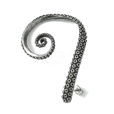 316 Surgical Stainless Steel Cuff Earrings EJEW-E300-12AS-01-1