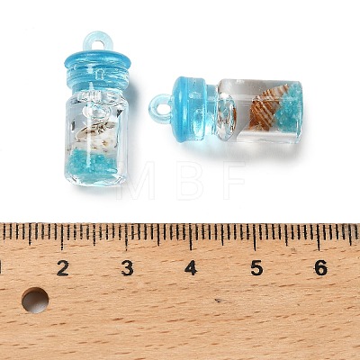 Luminous Epoxy Resin Pendants RESI-A042-01C-1