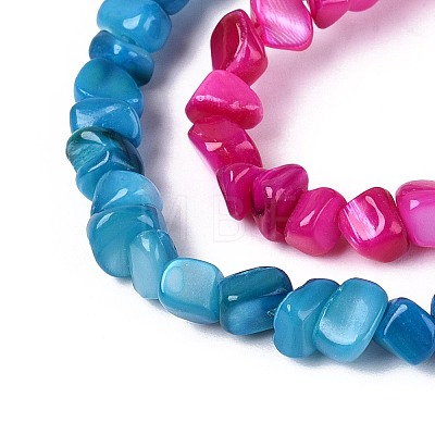 Natural Freshwater Shell Beads Strands SHEL-N037-04A-1
