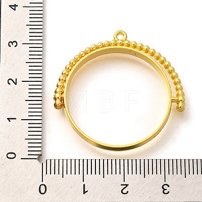 Alloy Open Back Bezel Pendants PALLOY-I223-01G-1