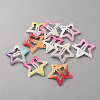 Iron Enamel Snap Hair Clips PHAR-TAC0006-004-1