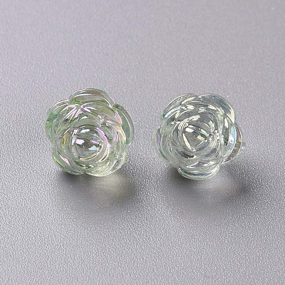 Transparent Acrylic Beads TACR-S154-33C-327-1