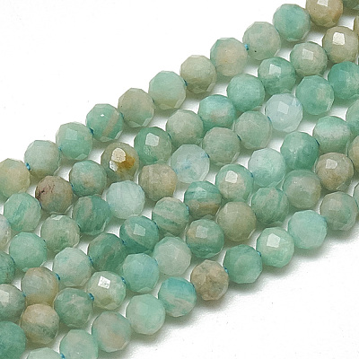 Natural Russia Amazonite Beads Strands G-S300-13-3mm-1