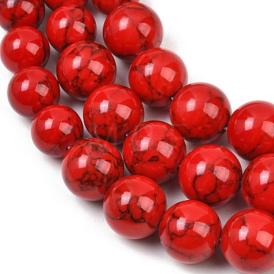 Synthetic Turquoise Graduated Beads Strands GG-CBA2AE1-A04-C-1