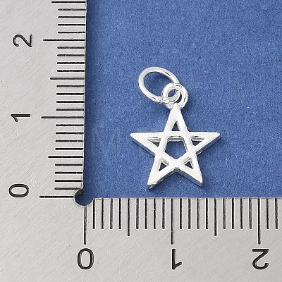 S925 Sterling Silver Pendant STER-H115-03B-S-1