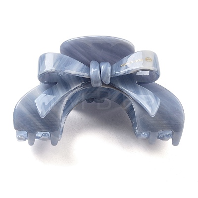 Cellulose Acetate & Iron Claw Hair Clips AJEW-K047-02A-1