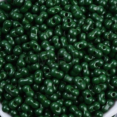 Baking Paint Glass Seed Beads SEED-K010-A23-1