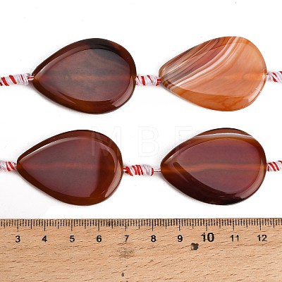 Natural Banded Agate/Striped Agate Beads Strands GG-CBAE0EB-01A-05-1