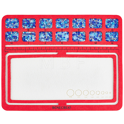 Felt Bead Design Board LS-DIY-WH0419-98A-02-1