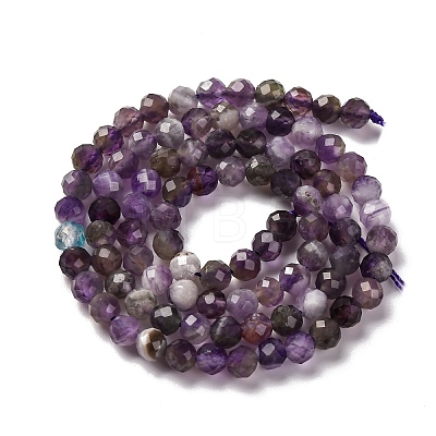 Natural Amethyst Beads Strands G-L581A-001B-1