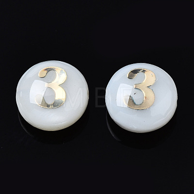 Natural Freshwater Shell Beads SHEL-N003-20-03-1