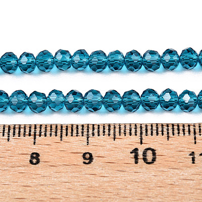 Glass Beads Strands EGLA-A044-T1mm-D27-1