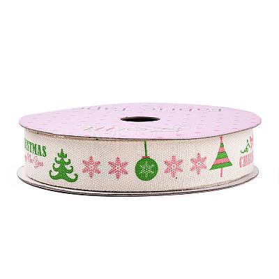 Single Face Printed Cotton Ribbons SRIB-T009-01E-1